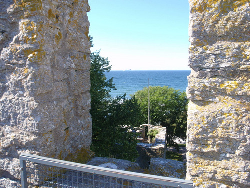 Visby city wall/fortress.